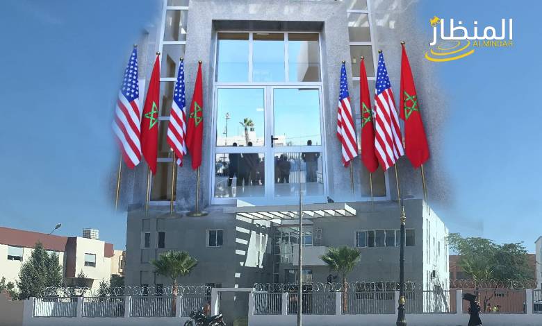 مبنى مقترح لاحتضان القنصلية الأمريكية في الداخلة بالصحراء المغربية.